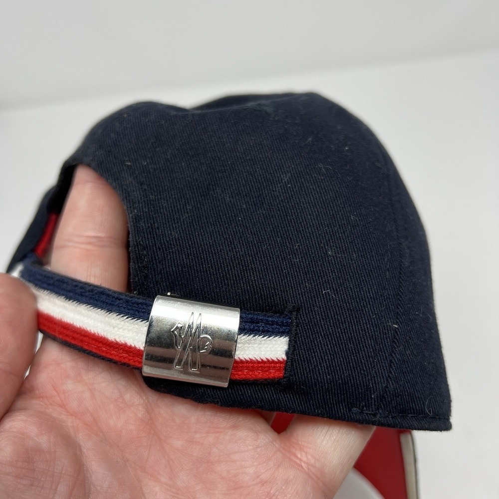 Classic Moncler Blue Red Adjustable Baseball Cap Luxury Casual Designer Hat Cap - Picture 13 of 15